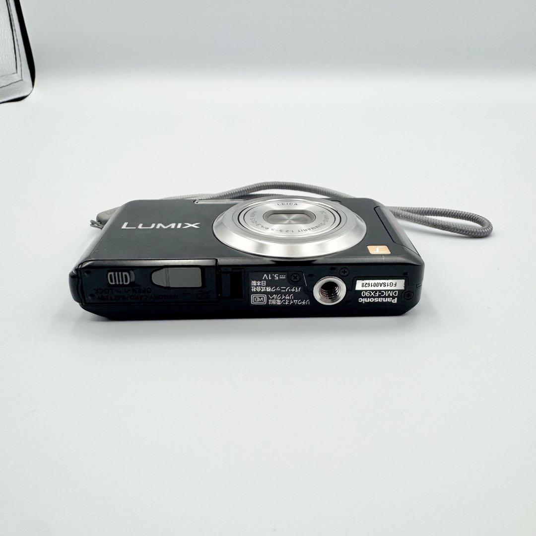 【美品・動作品】Panasonic LUMIX DMC-FX90 ブラック