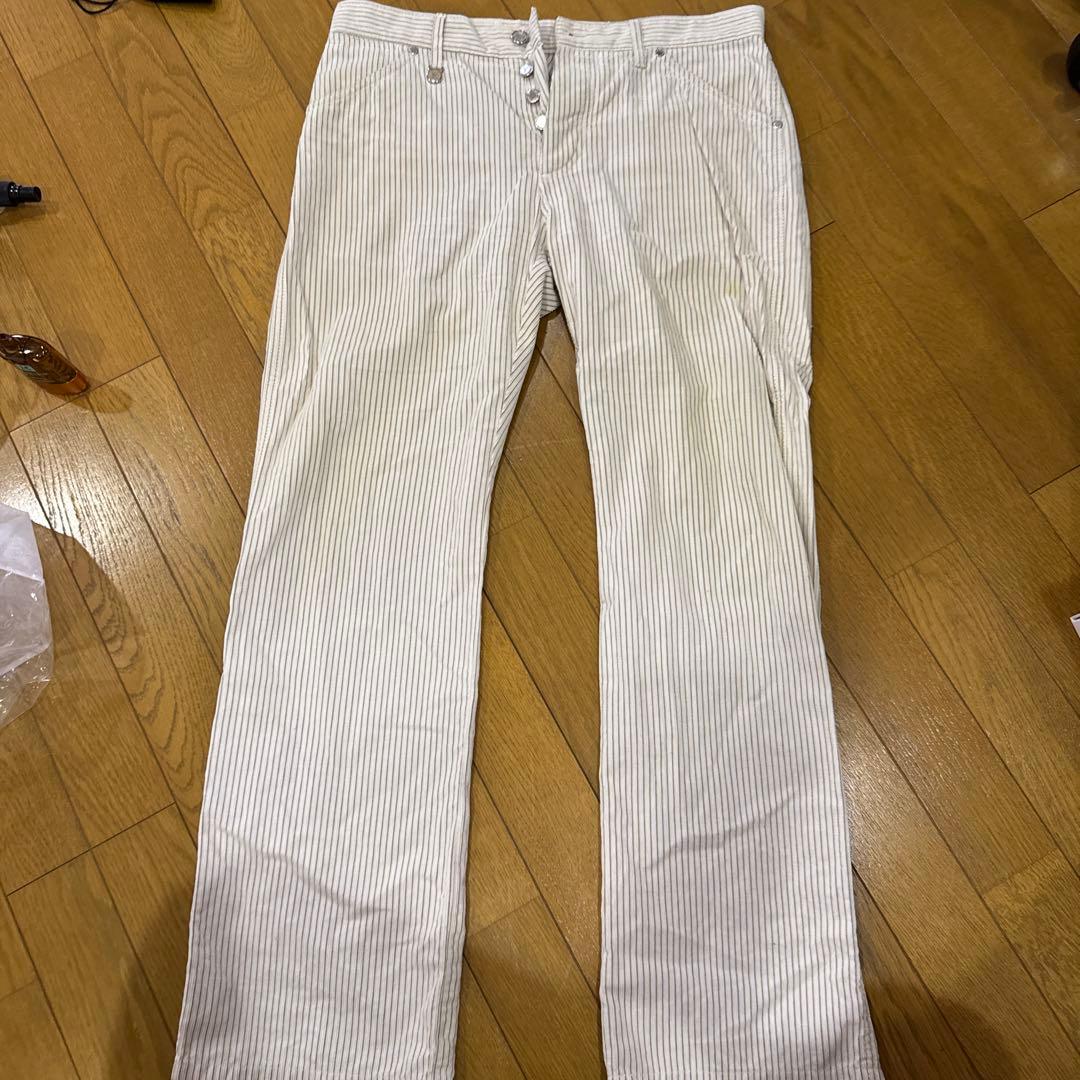 LOUIS VUITTON ストライプデニム 40（値段交渉可能）パンツ