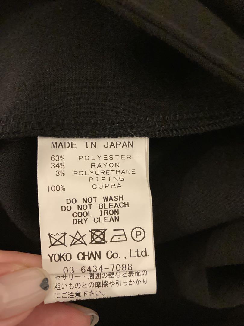 ⭐︎ほぼ新品⭐︎YOKO CHAN ブラックミニワンピース ヨーコチャン