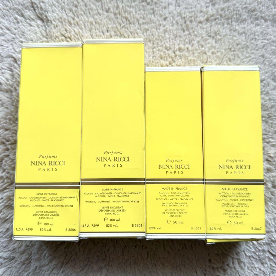 Nina Ricci ニナリッチ レールデュタン オードトワレ 4本セット