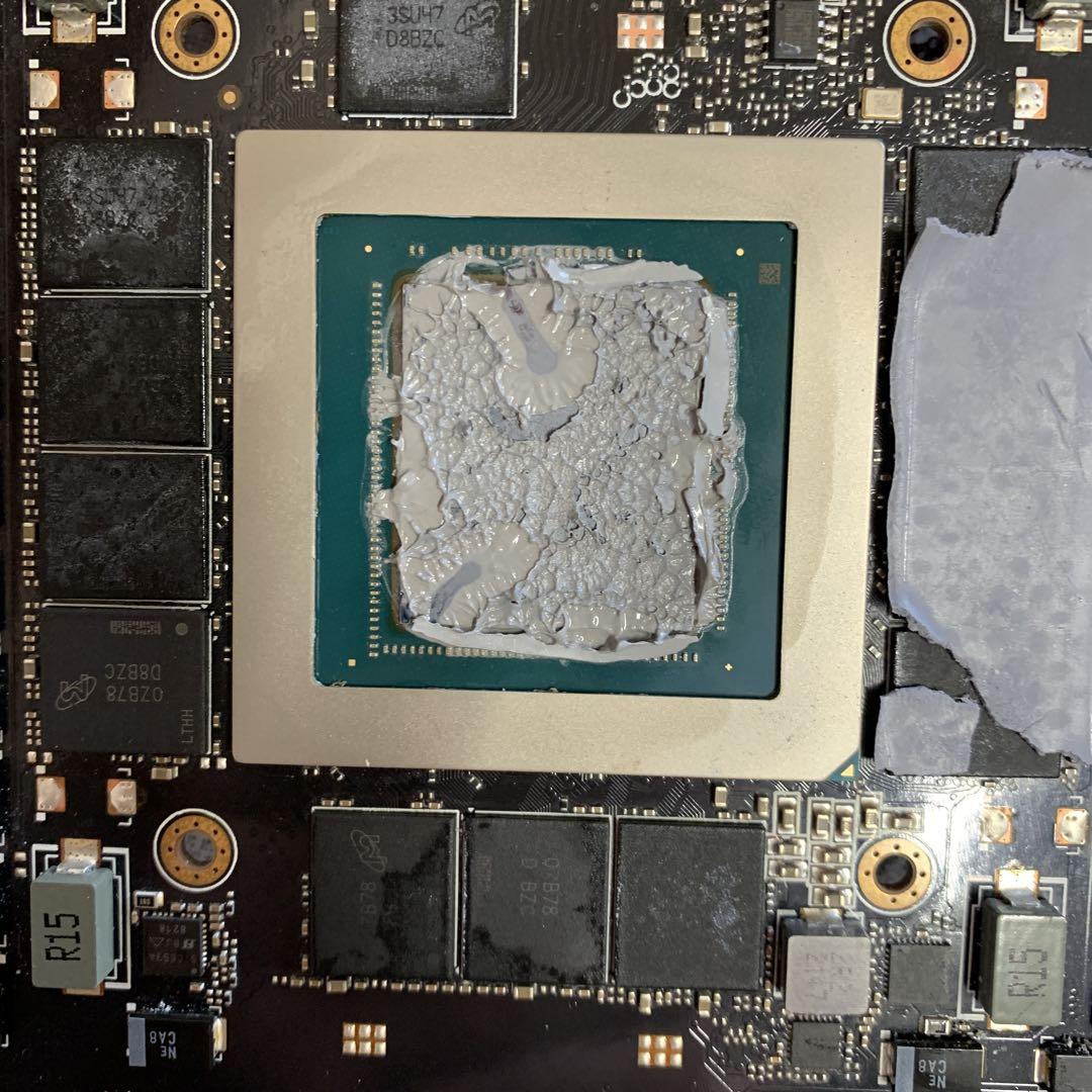 GIGABYTE GeForce RTX グラフィックボード型番不明。ジャンク品