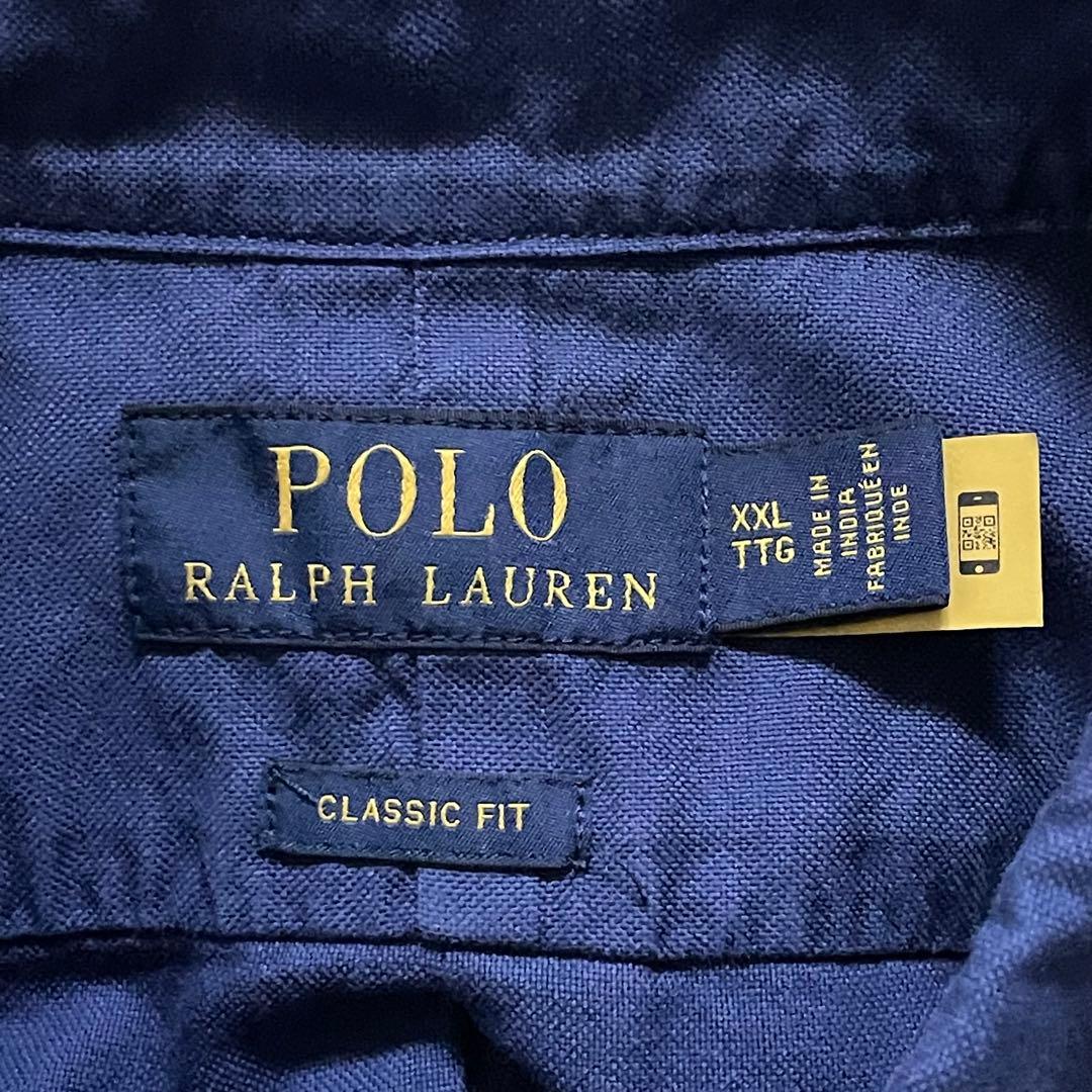 【現行タグ】POLO RALPH LAUREN オクスフォードシャツ XXL