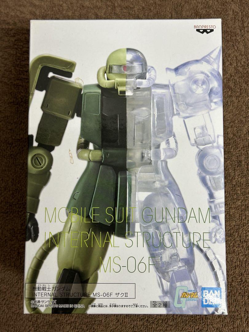 フラグメント　ザク　未開封品 ガンダム INTERNAL STRUCTURE ザク II フィギュア 未開封 - メルカリ