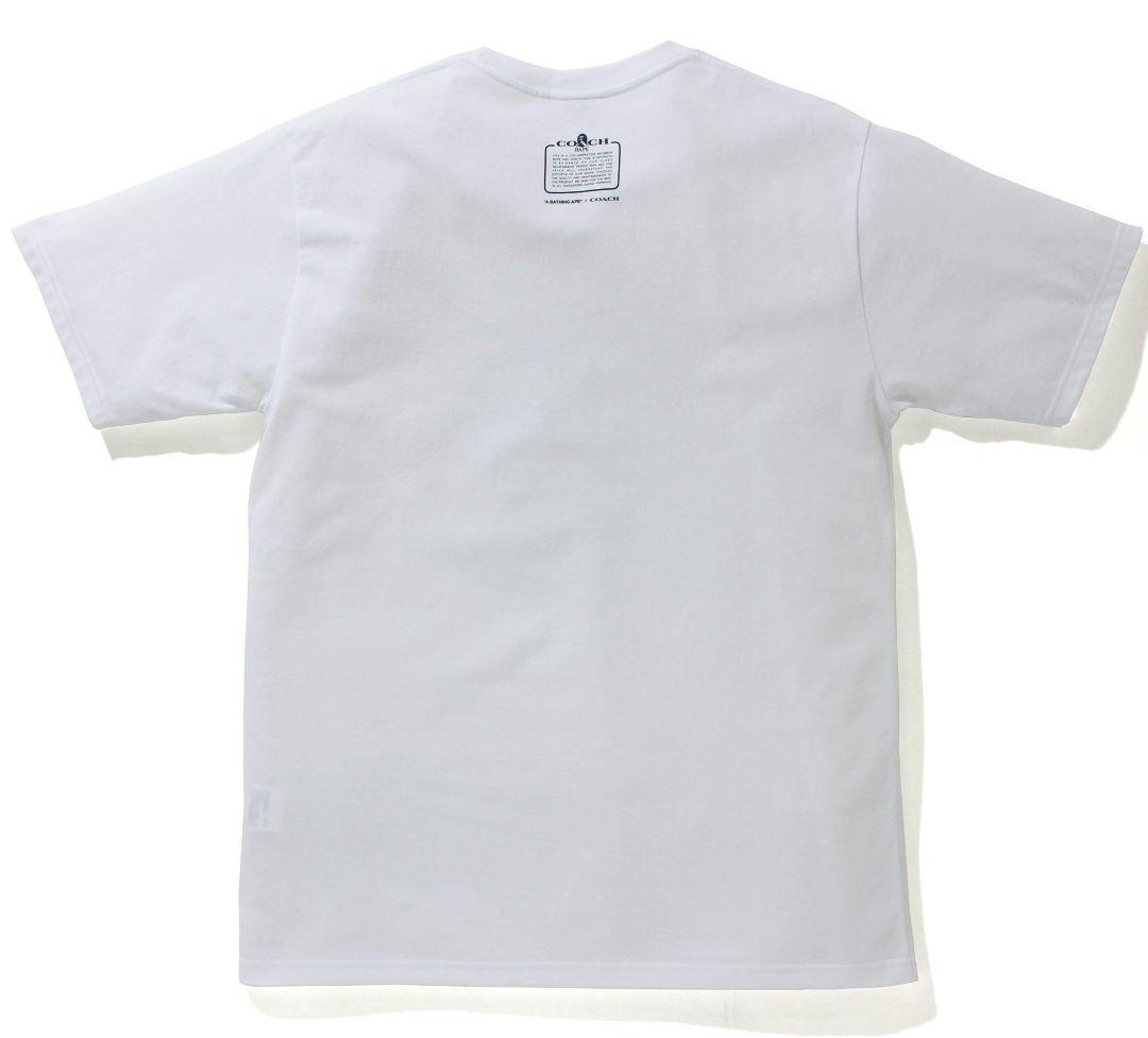 ★新品★BAPE(R)×COACH(エイプ×コーチ)グラフィック半袖Tシャツ 画像2