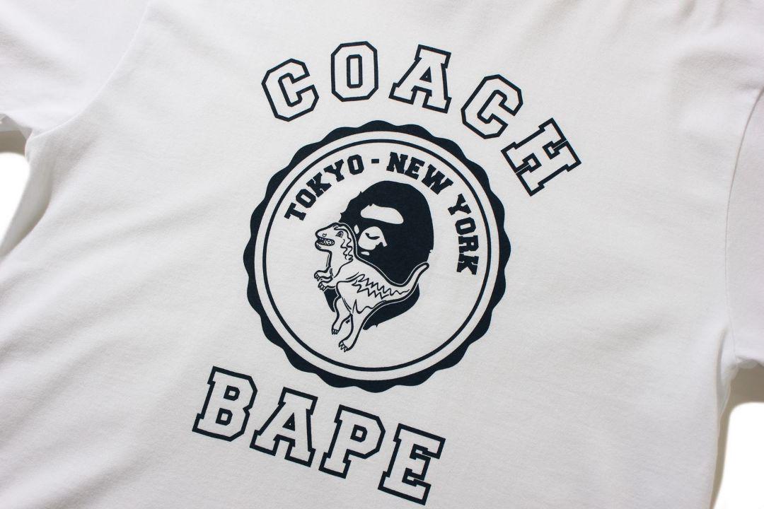 ★新品★BAPE(R)×COACH(エイプ×コーチ)グラフィック半袖Tシャツ 画像3