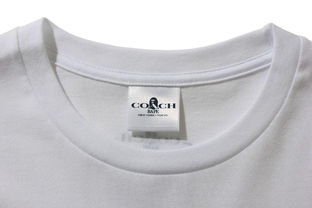 ★新品★BAPE(R)×COACH(エイプ×コーチ)グラフィック半袖Tシャツ 画像6