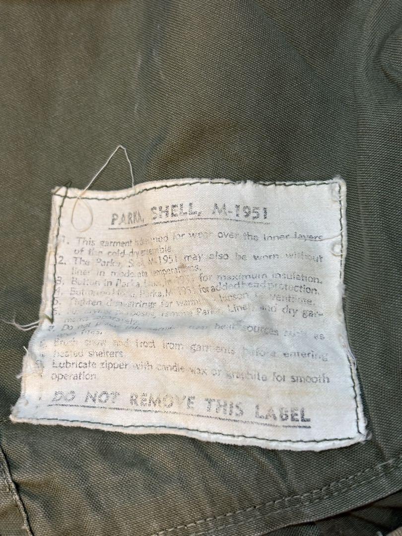 【vintage】50's US.ARMY M-51 モッズコート S 米軍