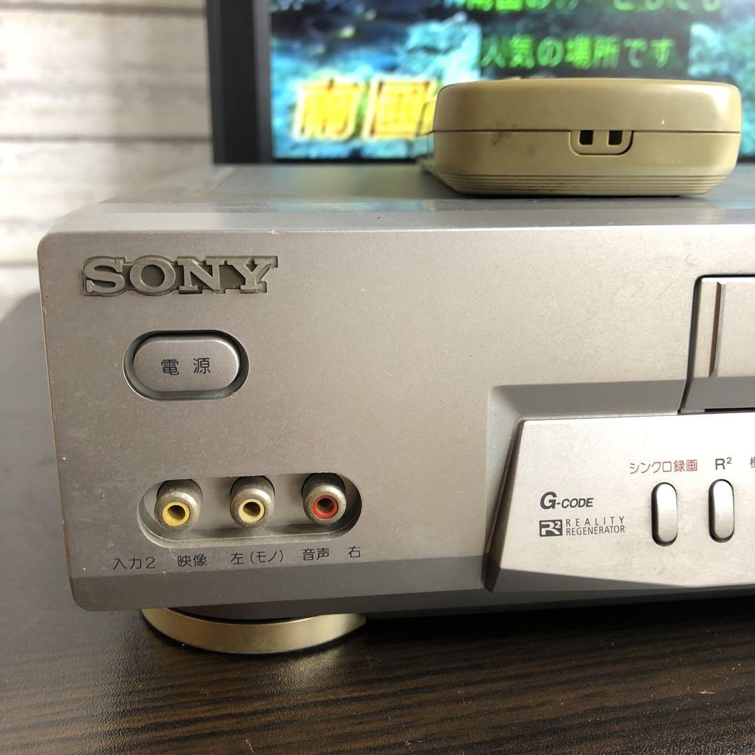 【整備済】SONY ソニー SLV-R355 ビデオデッキ SONY VHSビデオデッキ SLV-R355 - メルカリ