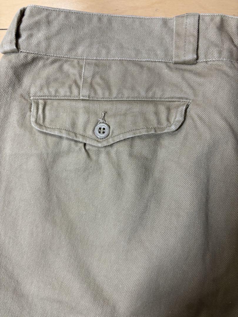 m52 チノパンツ　フランス軍　25サイズ　ほぼデッドストック