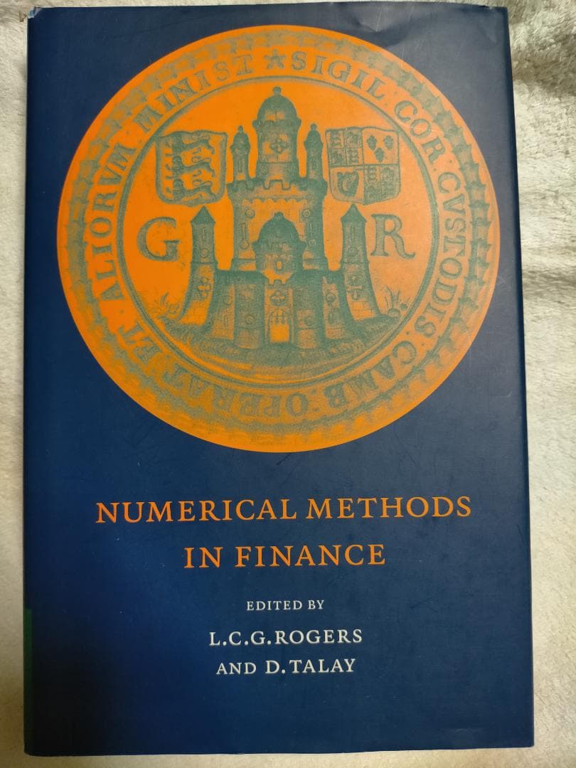 Rogers (著) Numerical Methods in Finance