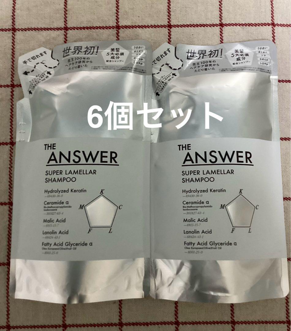 THE ANSWER スーパーラメラシャンプー 6個