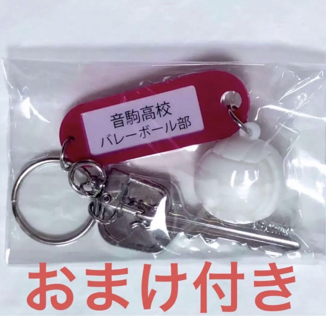 ハイキュー!! トレーディング高校名付き鍵チャームキーホルダー 音駒高校 ハイキュー トレーディング高校名付き鍵チャームキーホルダー 音