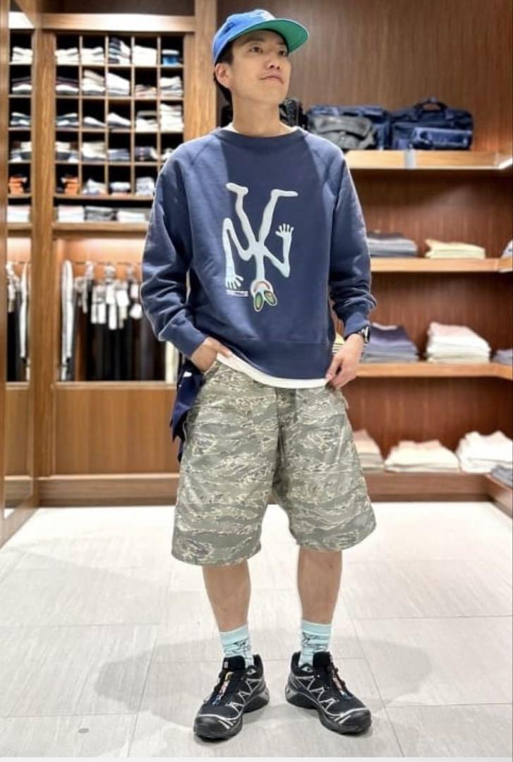 TAPPEI FUTURE ARCHIVE DAMAGE SWEAT CREW