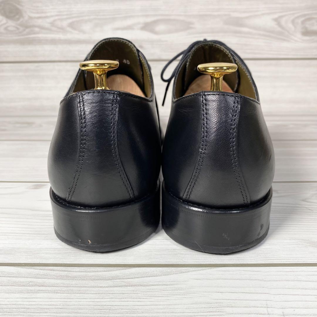 451【美品】HILTON ストレートチップ vibram 40 イタリア製