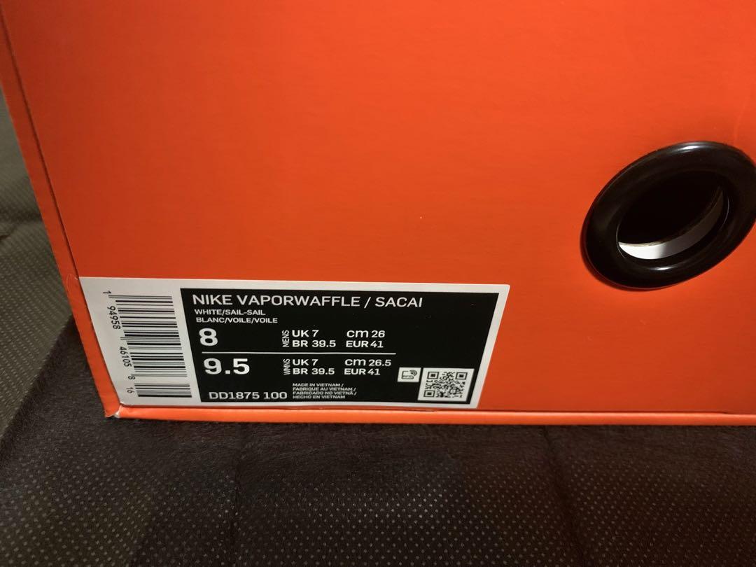 sacai × Nike Vapor Waffle