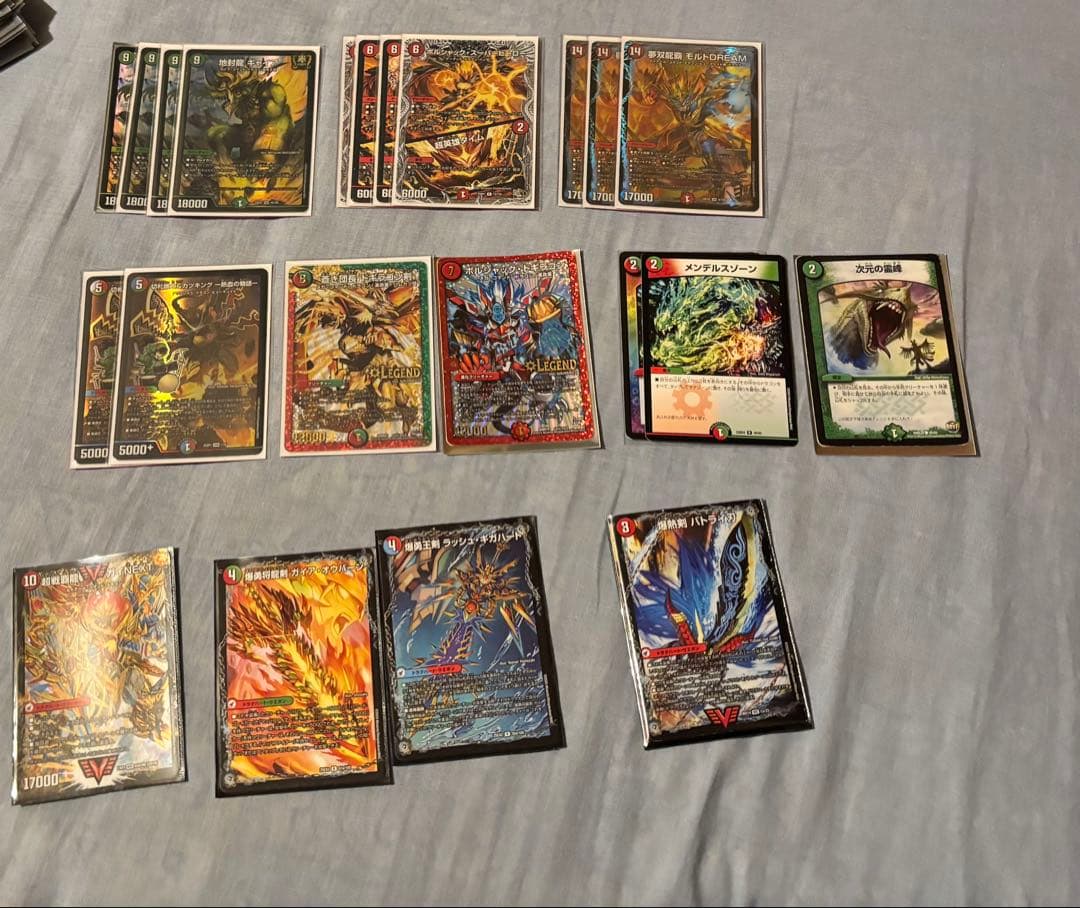 デュエマ モルト デッキ パーツやや傷や汚れあり