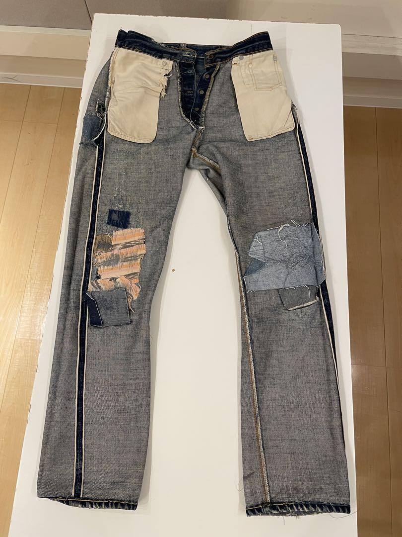 Levi’s 501 Big E ボタン裏8