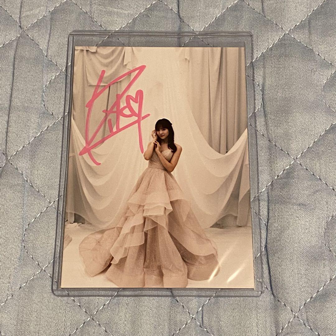 私立恵比寿中学 中山莉子 生誕 生写真 サイン