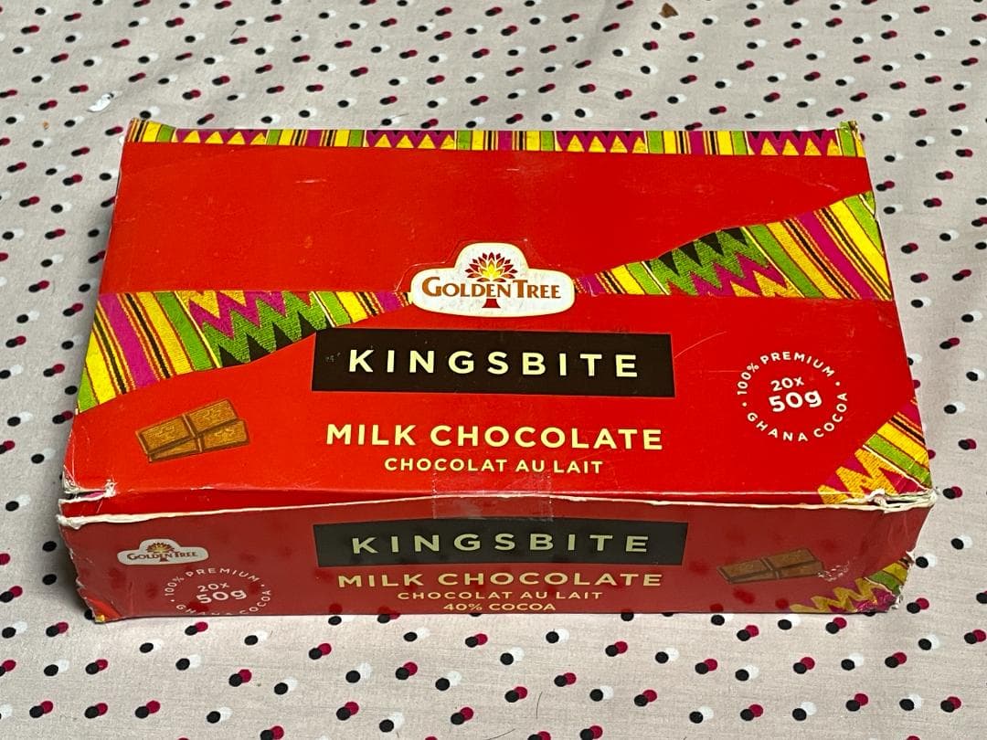 冬バーゲン☆特別送料無料!】 ガーナ産チョコレート☆50gx20個セット