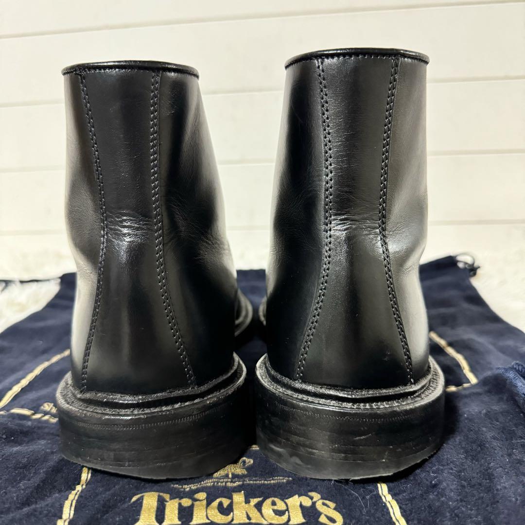 Tricker's トリッカーズ M7624 キャップトゥ ブーツ ブラック