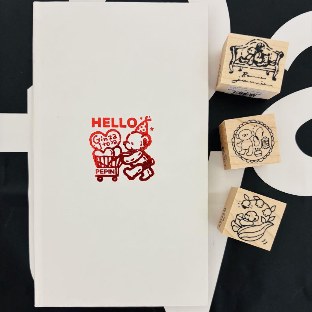 pepinさん測量野帳とスタンプセット