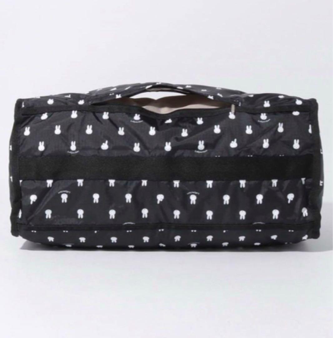 新品 レスポートサック ミッフィーアンドダーンブラック ボストン