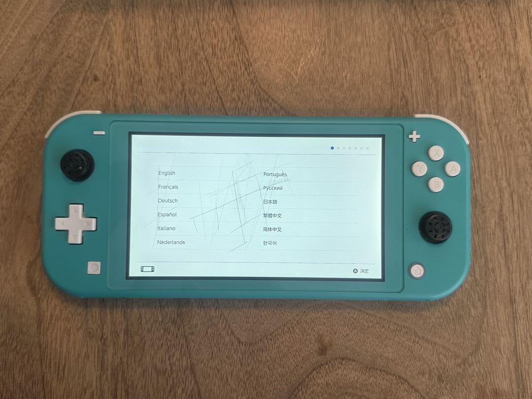 Nintendo Switch Lite ターコイズ 本体 ※難あり