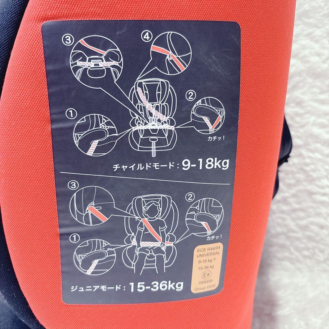 日本育児 ハイバックブースター ルージュ チャイルドシート