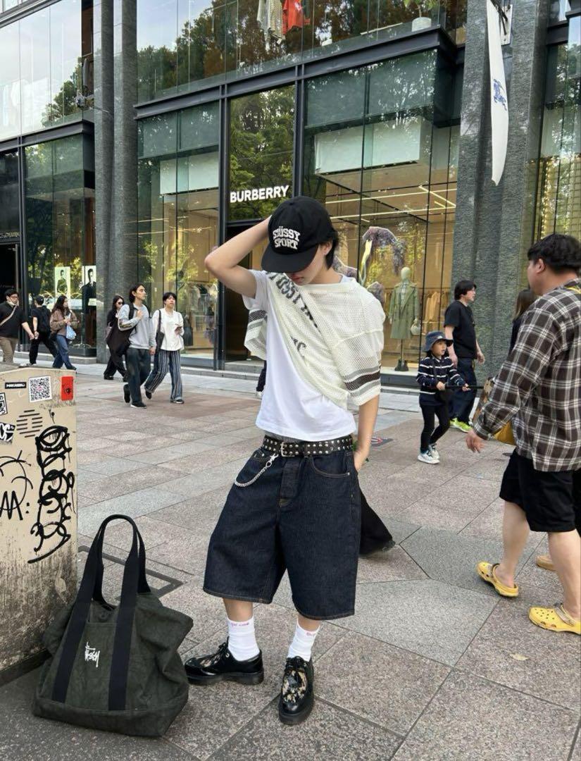 stussy sport cap キャップ　黒　円堂守着用