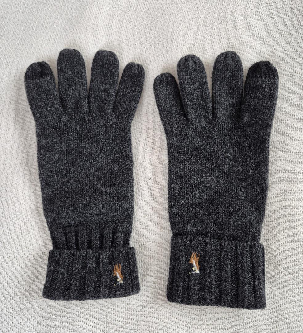 ハリウッドランチマーケット HRワッペンフリース ＆ Poloラルフローレン手袋