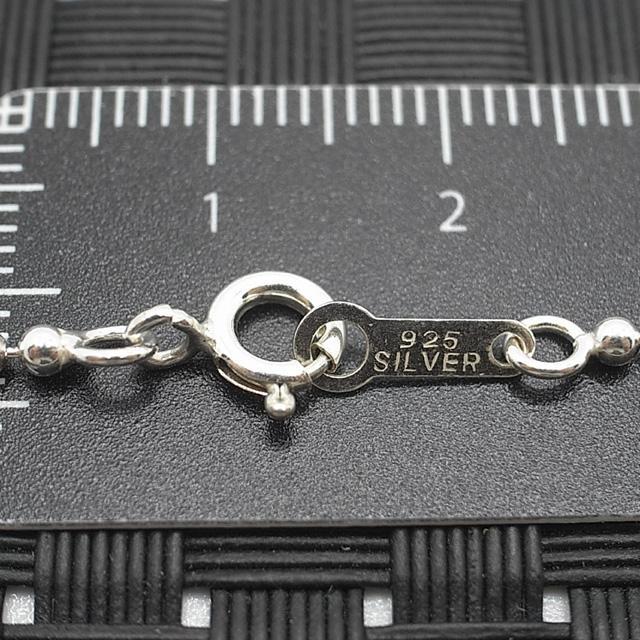 60cm//SV925ボールチェーンネックレス2.0mm60cm