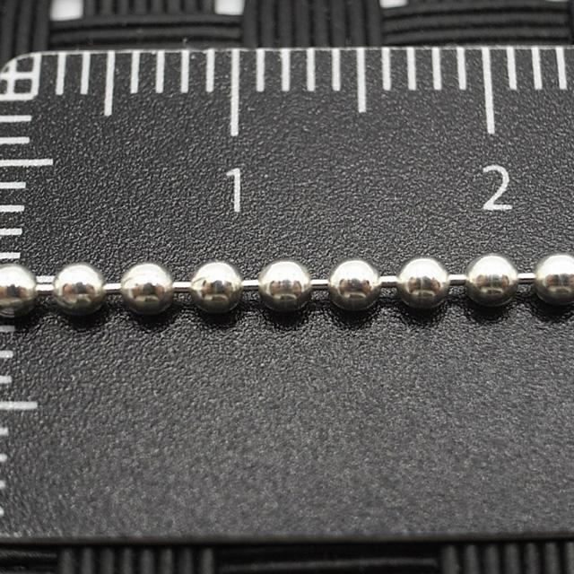 60cm//SV925ボールチェーンネックレス2.0mm60cm