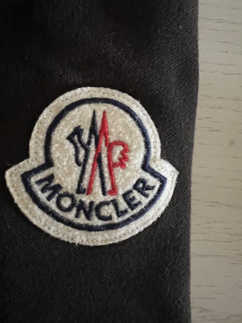 MONCLERモンクレール ブラック ポロシャツ