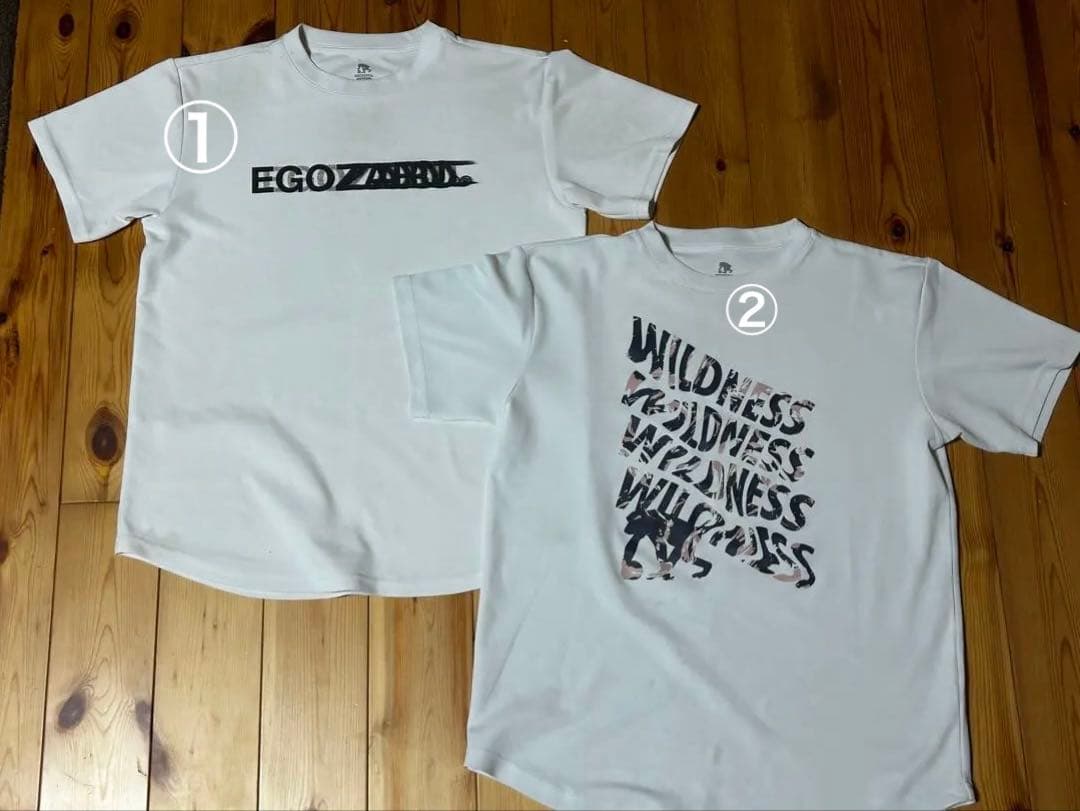 EGOZARU Tシャツ2枚セットSサイズ