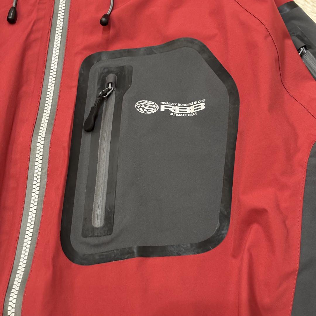 RBB RIVALLEY リバレイ　レインジャケット　XL カッパ　フィッシング RBB タイドゲームレインジャケット - RIVALLEY FISHING