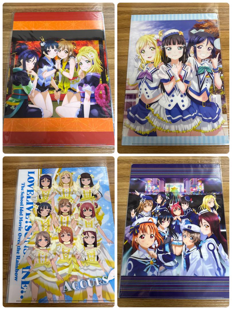 アニメグッズ　クリアファイル　大量　まとめ売り　ラブライブ　コナン　ハイキュー アニメグッズ クリアファイル 大量 まとめ売り ラブライブ
