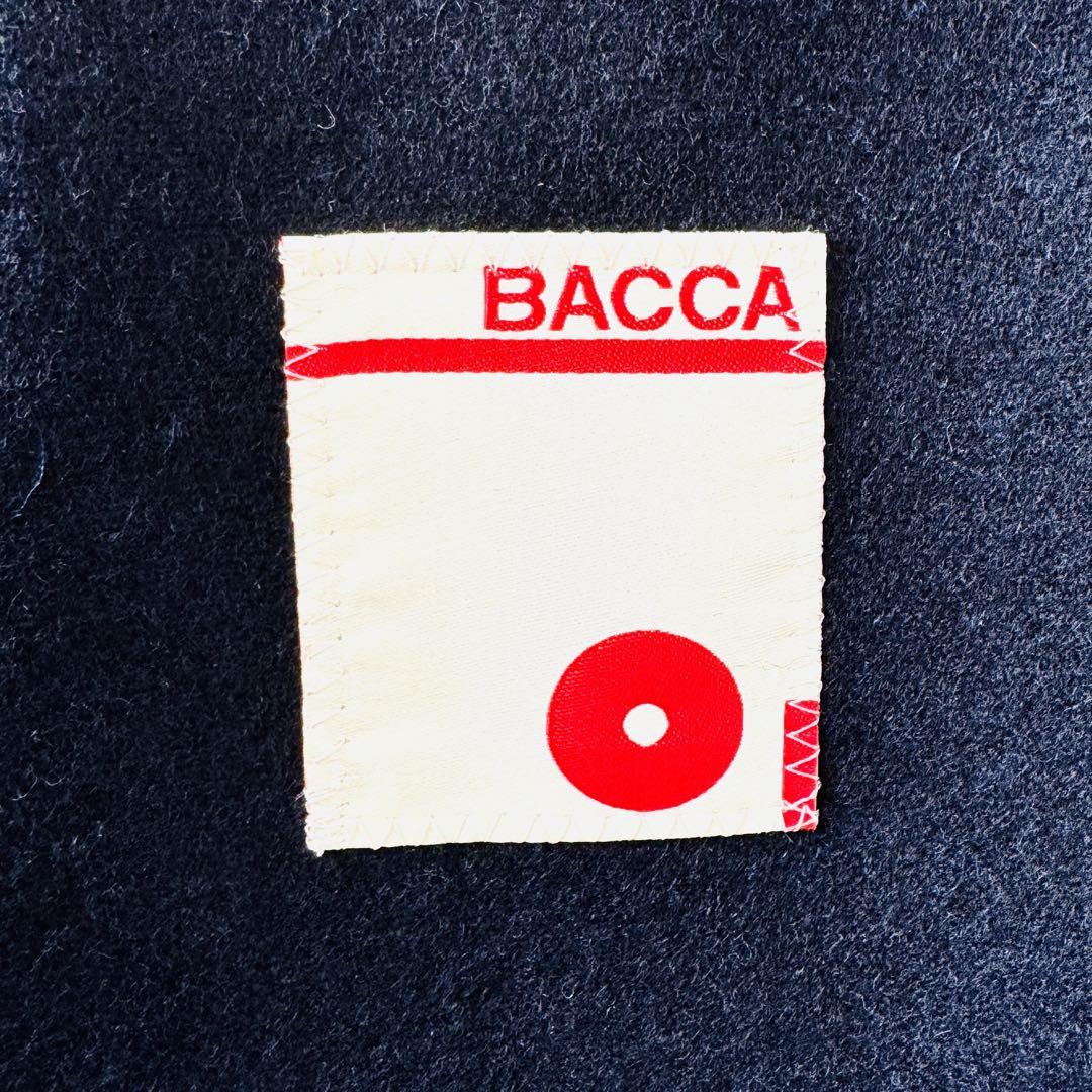 BACCA ダブルクロスヘビーメルトン ミドルベスト ネイビー