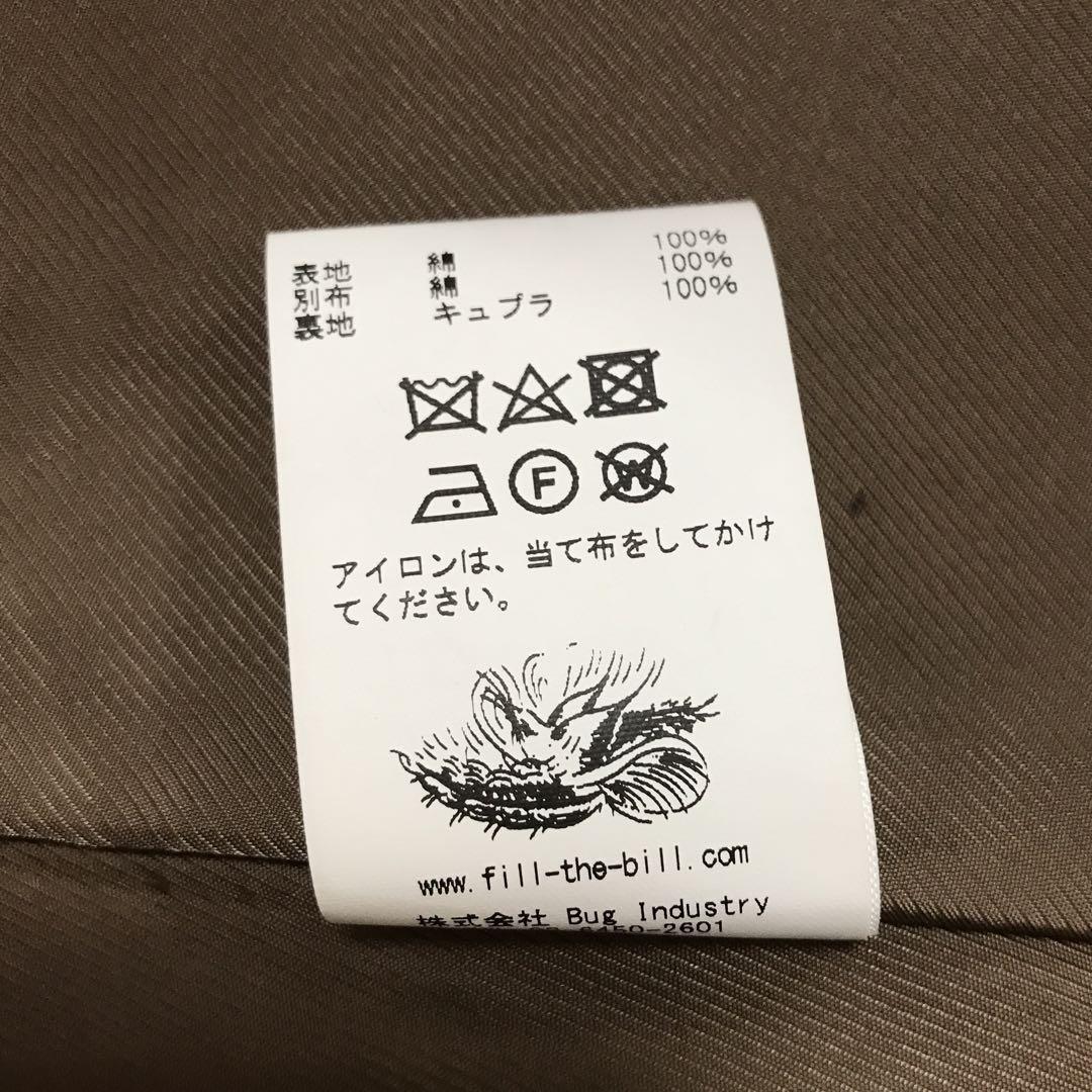 FILL THE BILL フィルザビル　トレンチコート　コーデュロイ　0