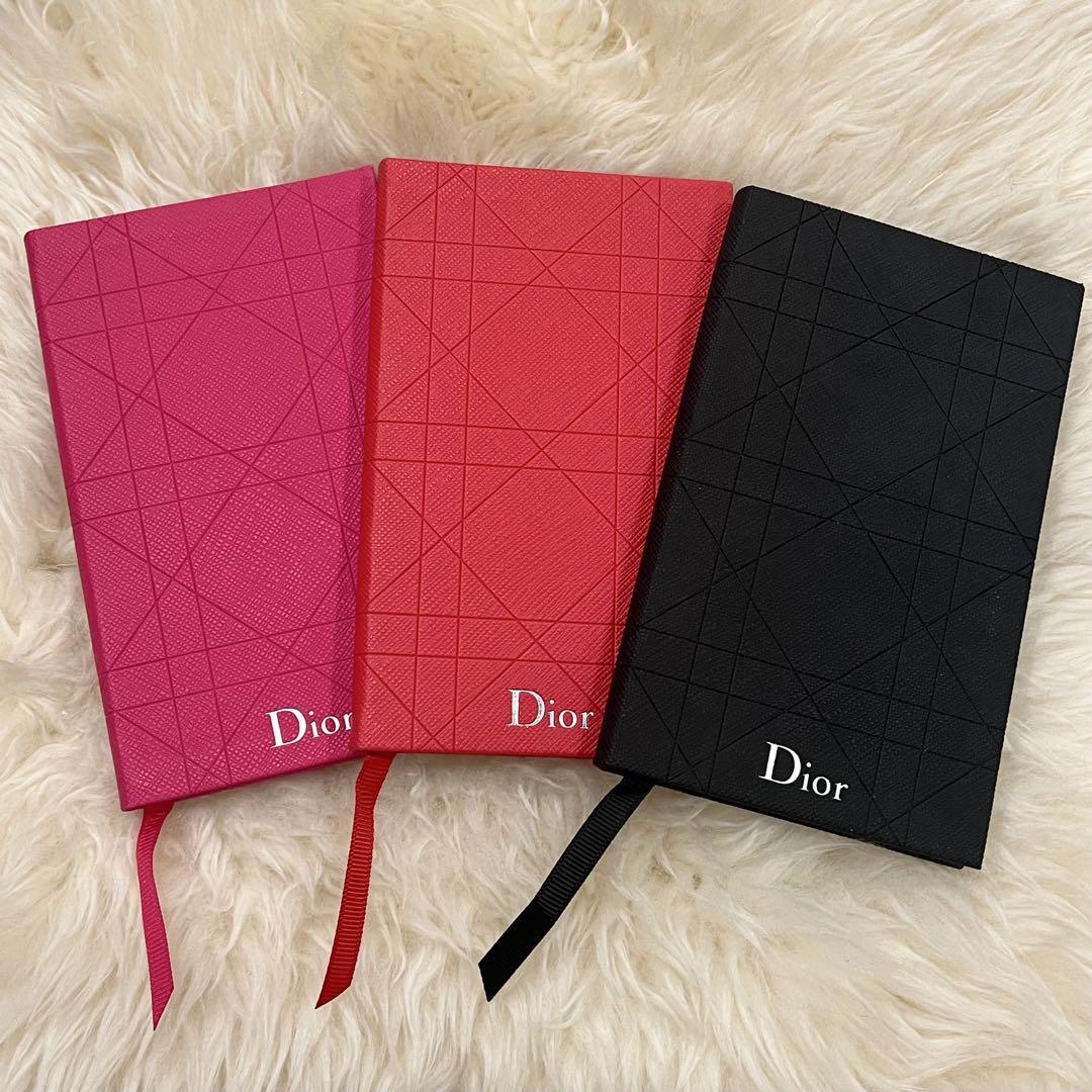 ［未使用］Dior ノート 3冊セット ボックス付 ノベルティ