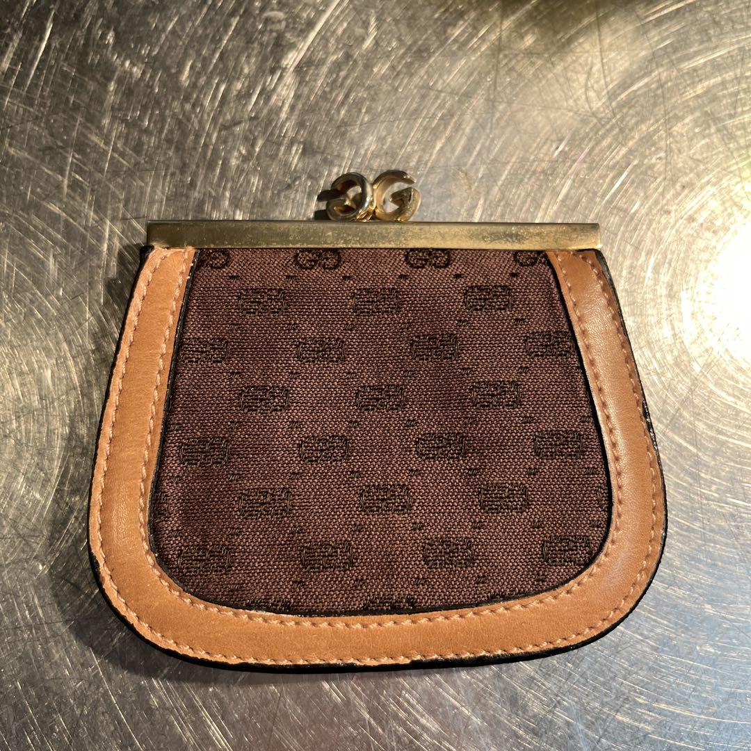 GUCCI がま口　お財布　vintage