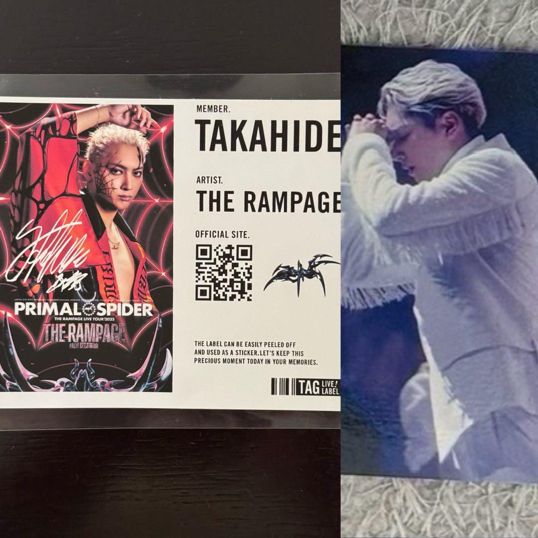 THE RAMPAGE ラベル缶 KAZUMA (サイン)HOKUTO RIKU THE RAMPAGE ラベル缶 KAZUMA (サイン)HOKUTO RIKU - メルカリ