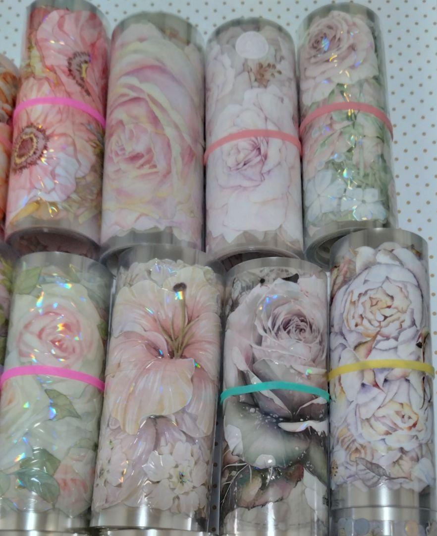 おすそ分け☆海外マステ PETテープ 切り売り SHINE 芳菲漫舞 1
