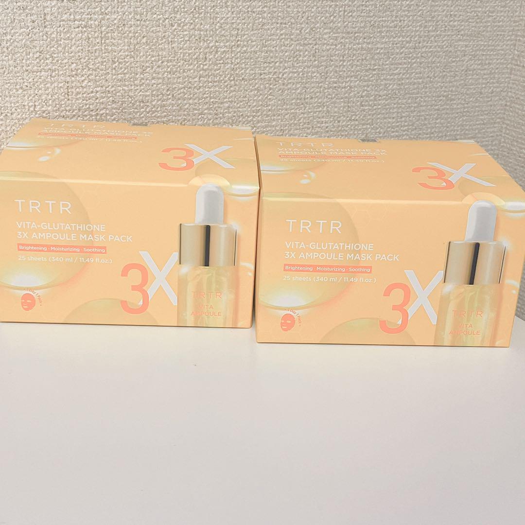 TIRTIRビタグルタチオン3Xアンプルマスク 25枚 - メルカリ