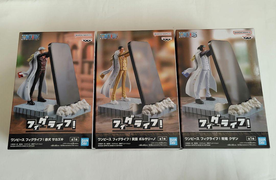 フィグライフ 三大将スマホスタンドフィギュア 3点セット - メルカリ