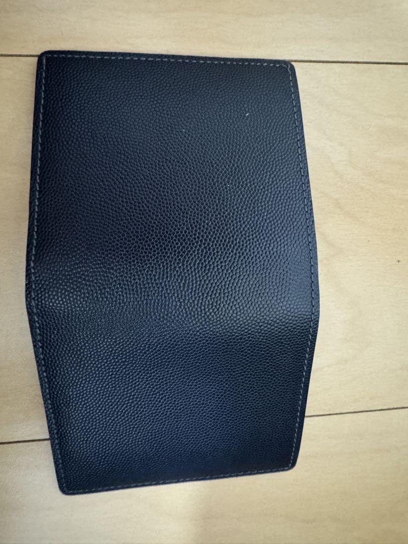 CYPRIS 二つ折り財布 黒 日本製