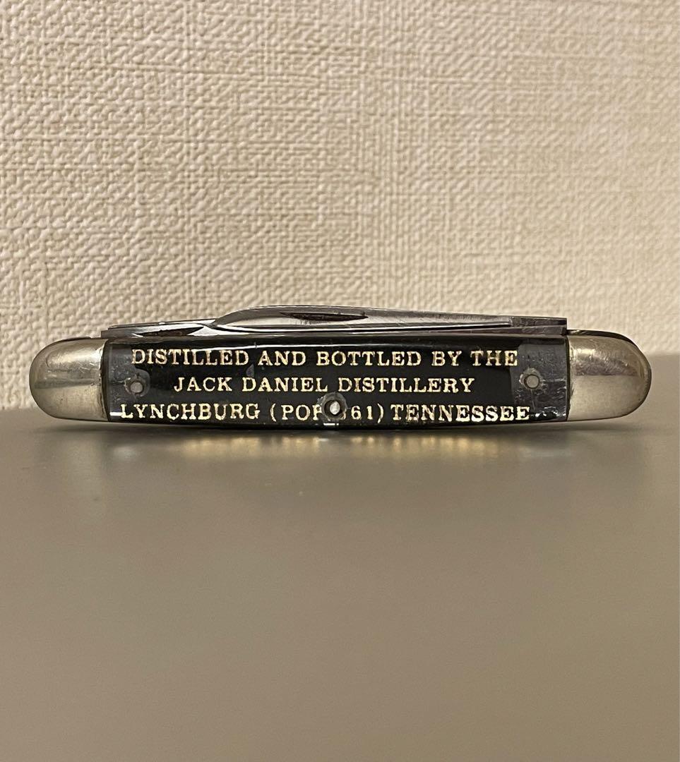 アンティークナイフ \"ジャック・ダニエル蒸留所 \" Old No7 3ブレイド
