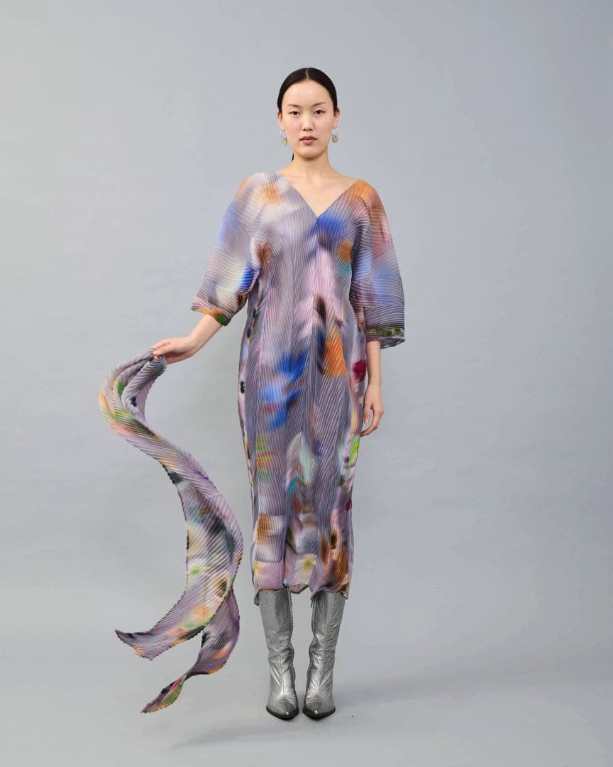 Julia heuer ユリアホイヤー プリーツ カフタンドレス ワンピース Julia heuer ユリアホイヤー プリーツ カフタンドレス ワンピース