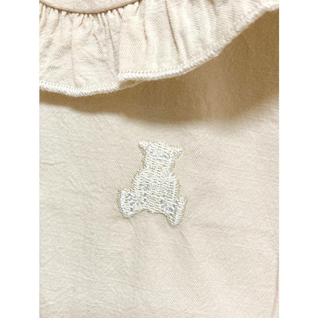 merry jenny 新品 アイボリー フリルカラーシャツワンピース