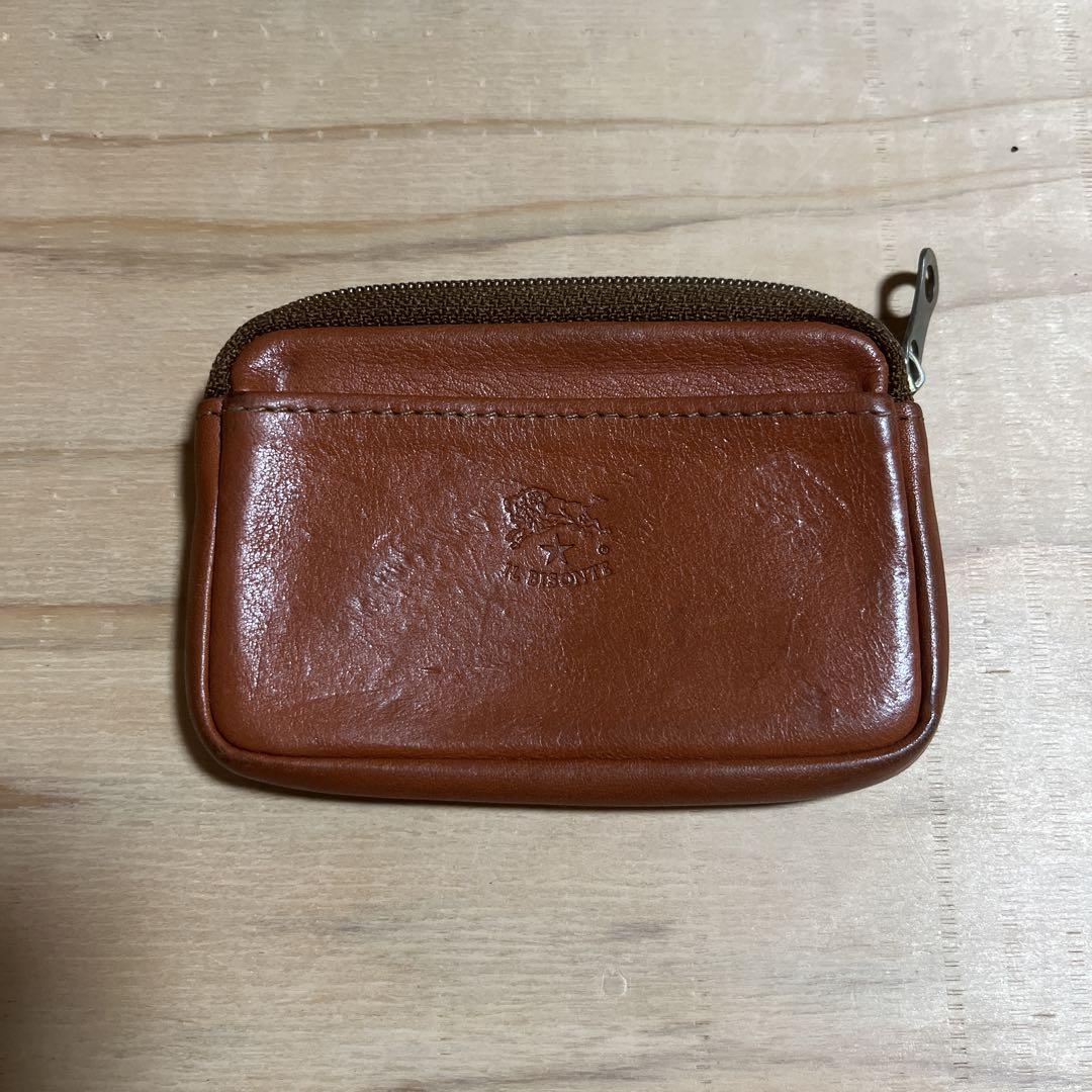 イルビゾンテ　オレンジ　レザー　コインケース IL BISONTE / ORIGINAL LEATHER / コインケース（コインケース