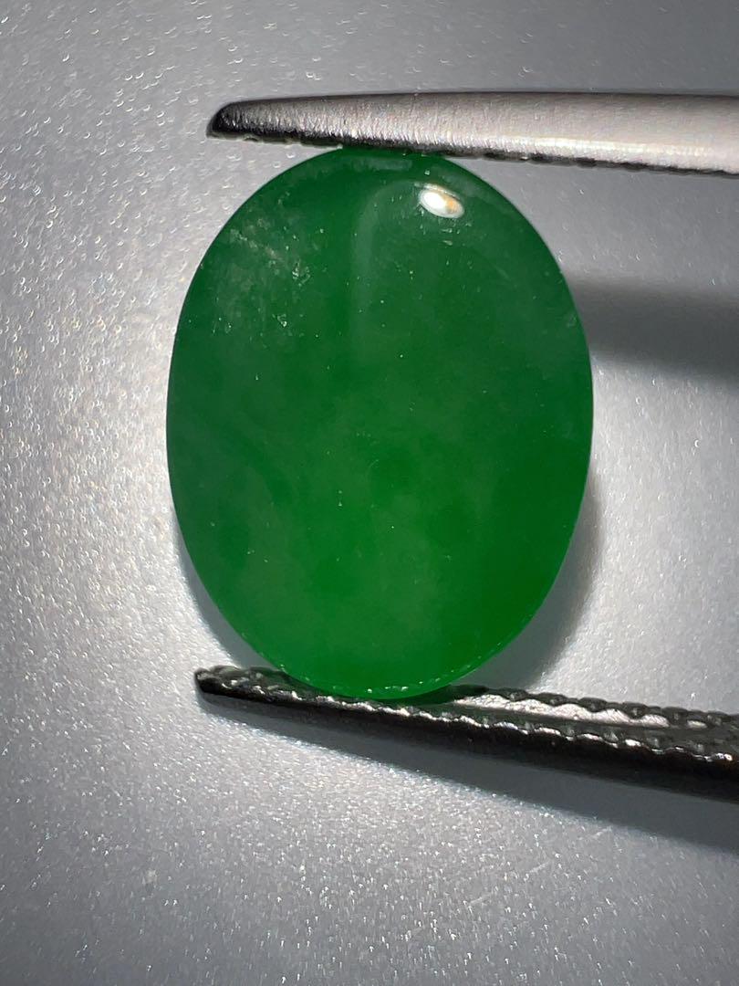 大特価」天然翡翠ルース 3.601ct KS600-93 ソーティング付き 高級